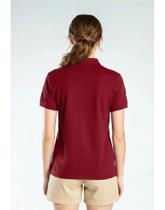 Elegans Polo Pike T-Shirt Bordo
