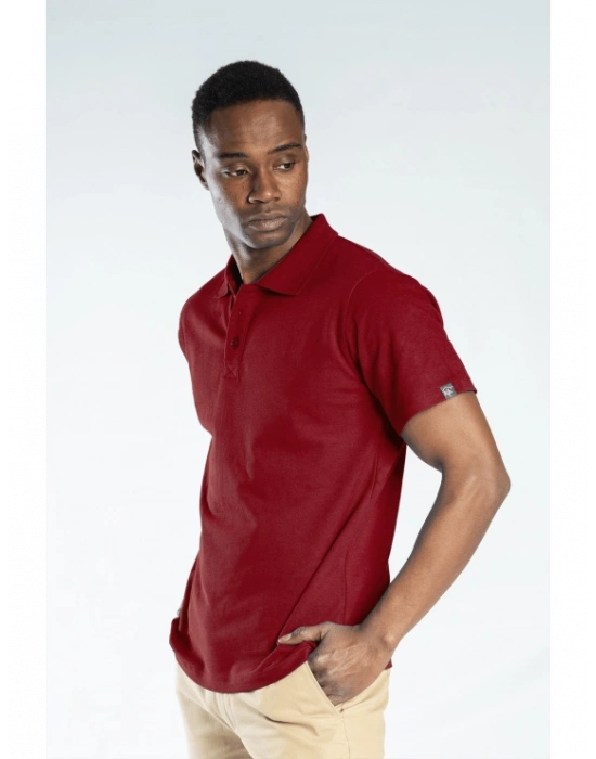 Elegans Polo Pike T-Shirt Bordo