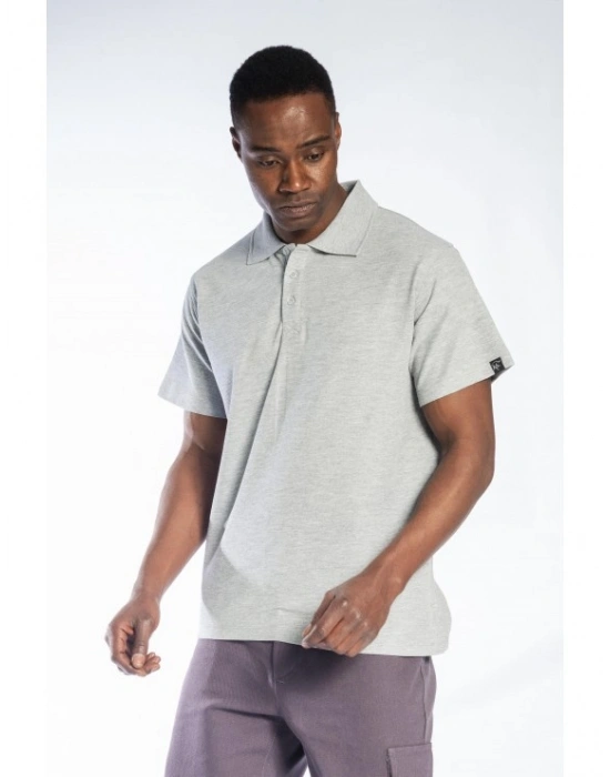 Elegans Polo Pike T-Shirt Gri