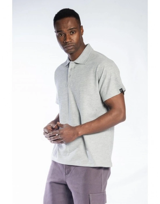 Elegans Polo Pike T-Shirt Gri