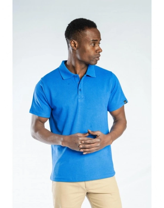 Elegans Polo Pike T-Shirt Saks Mavi