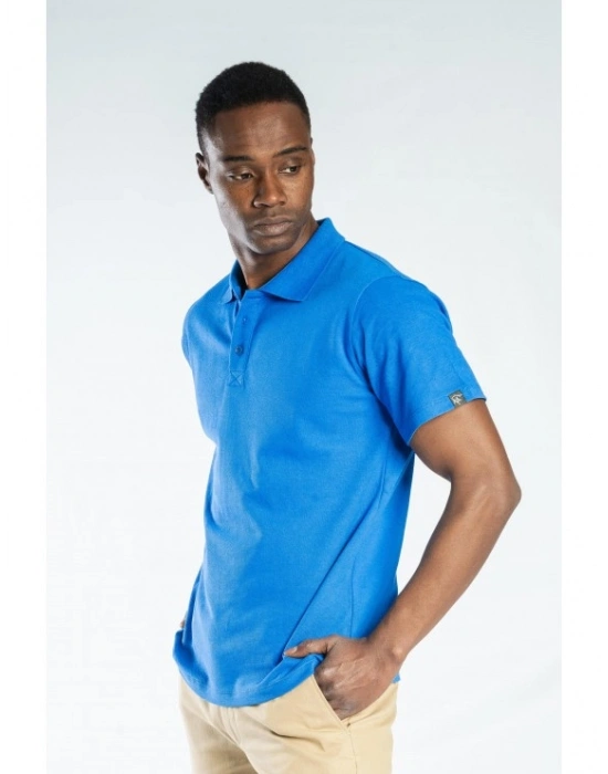 Elegans Polo Pike T-Shirt Saks Mavi
