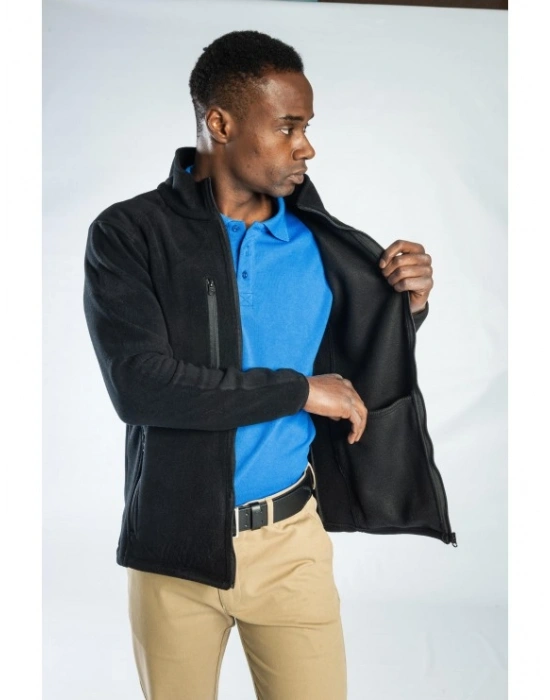 King Polar Ceket Siyah