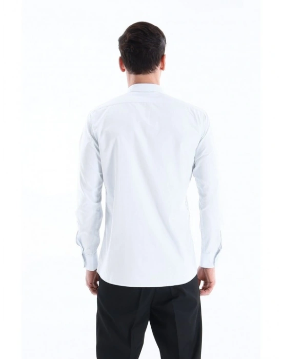 Klasik Erkek Beyaz Gömlek