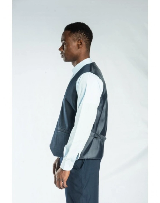 Klasik Yelek Lacivert