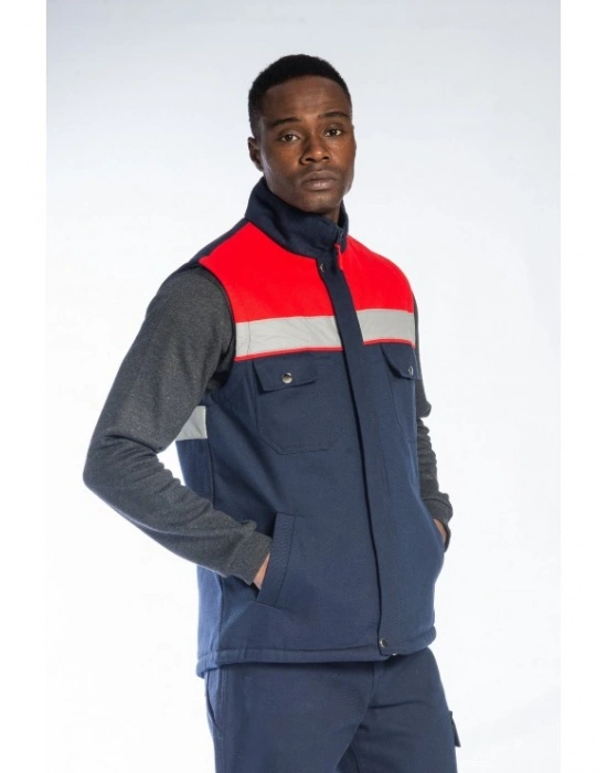 Oscar Yelek Kırmızı - Lacivert