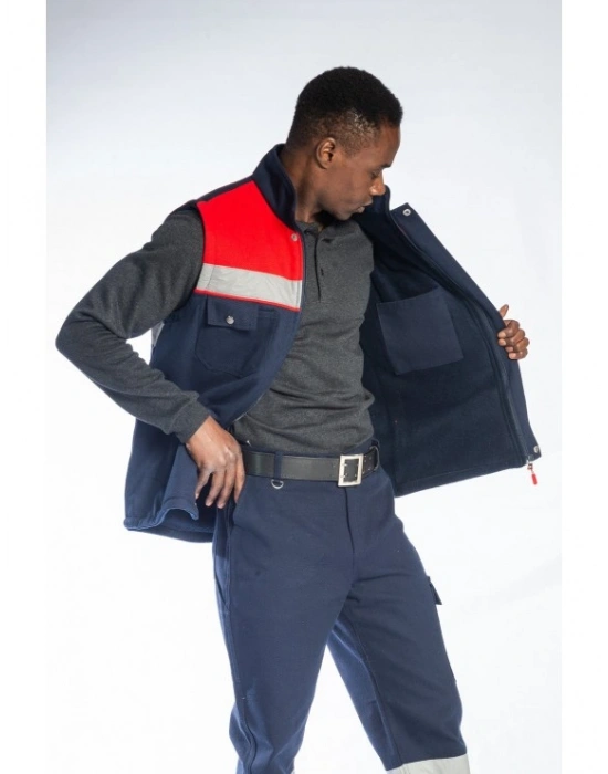 Oscar Yelek Kırmızı - Lacivert