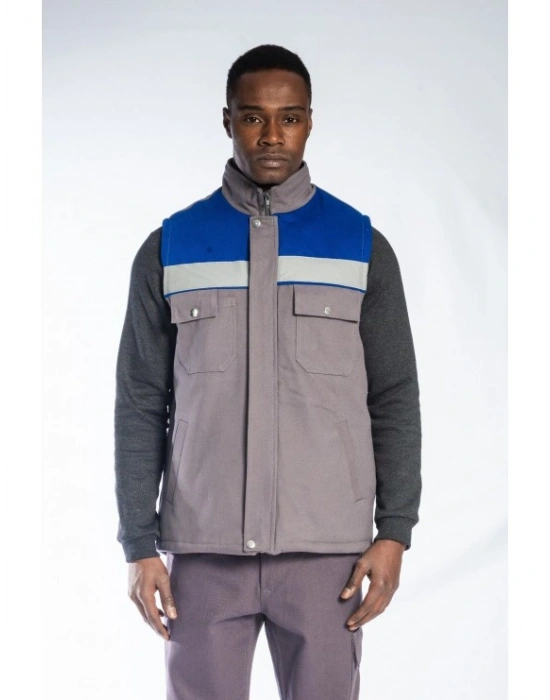 Oscar Yelek Saks - Gri