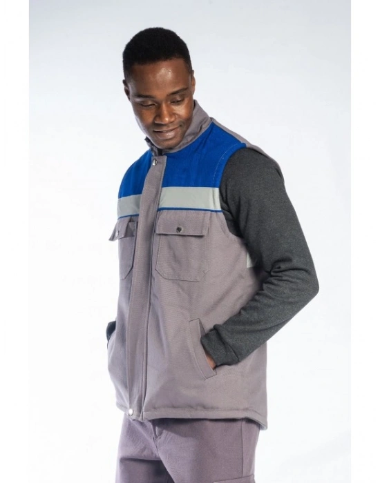 Oscar Yelek Saks - Gri