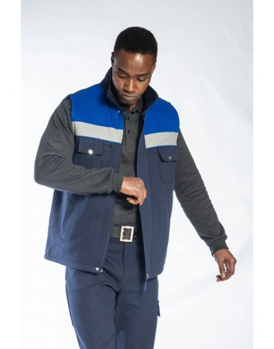 Oscar Yelek Saks - Lacivert