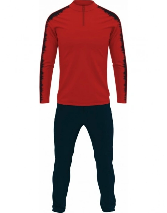 Pike Polyester Kırmızı Eşofman Takımı