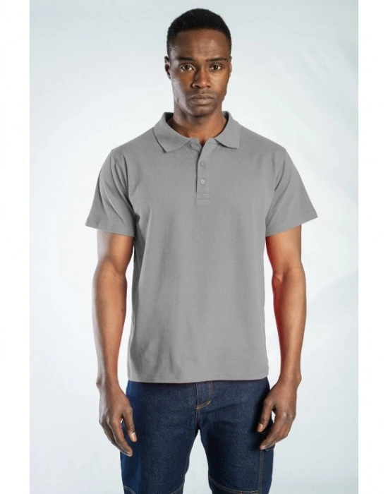 Regular Polo Pike T-Shirt Gri