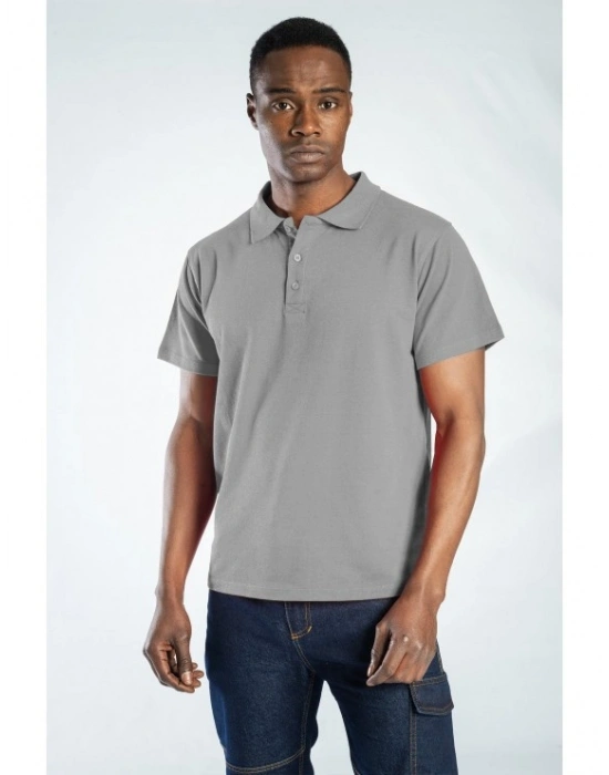 Regular Polo Pike T-Shirt Gri