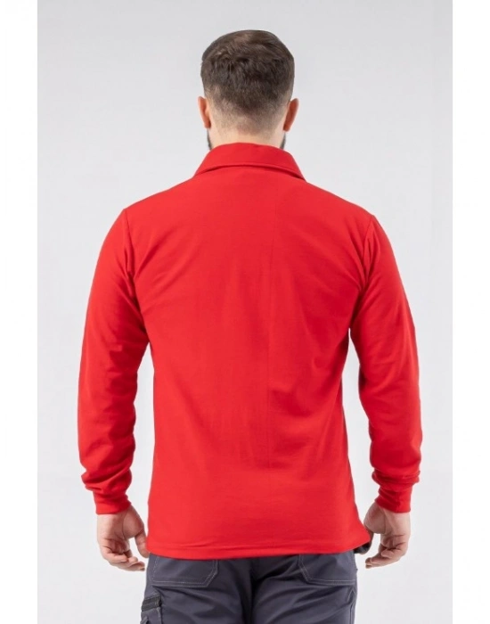 Regular Polo Pike T-Shirt - Kırmızı