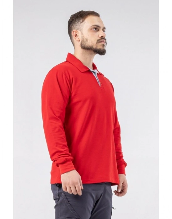 Regular Polo Pike T-Shirt - Kırmızı