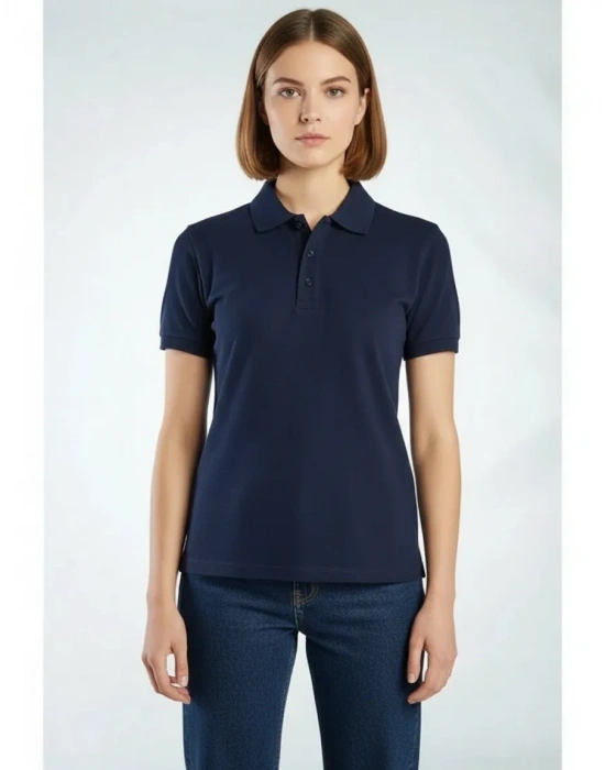 Regular Polo Pike T-Shirt Lacivert
