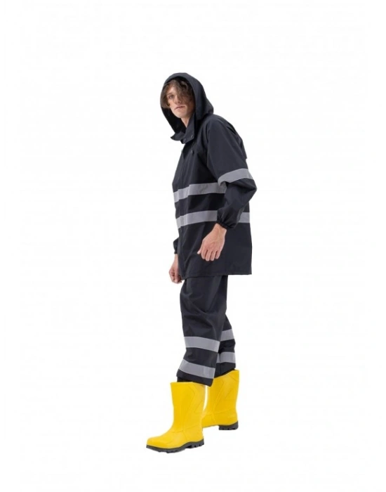 Ripstop Yağmurluk Takım Siyah