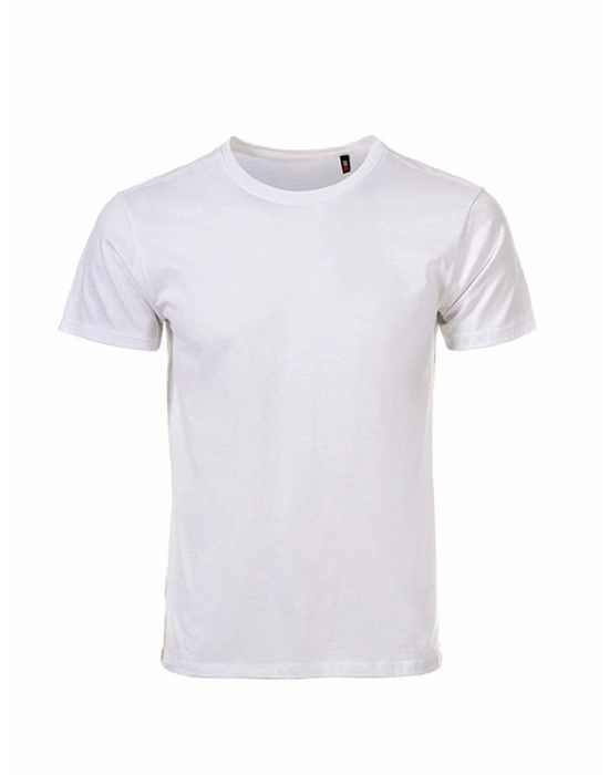 Vetra Bisiklet Yaka T-Shirt - Beyaz