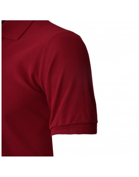 Vetra Polo Yaka T-shirt - Bordo