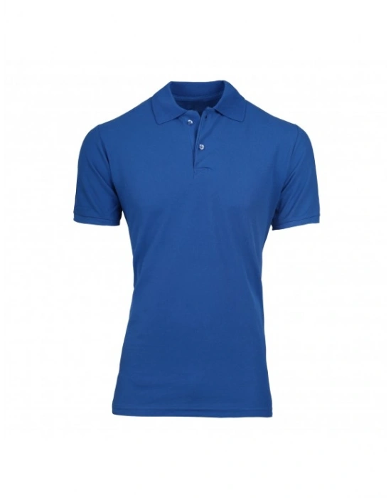 Vetra Polo Yaka T-shirt - Saks Mavi