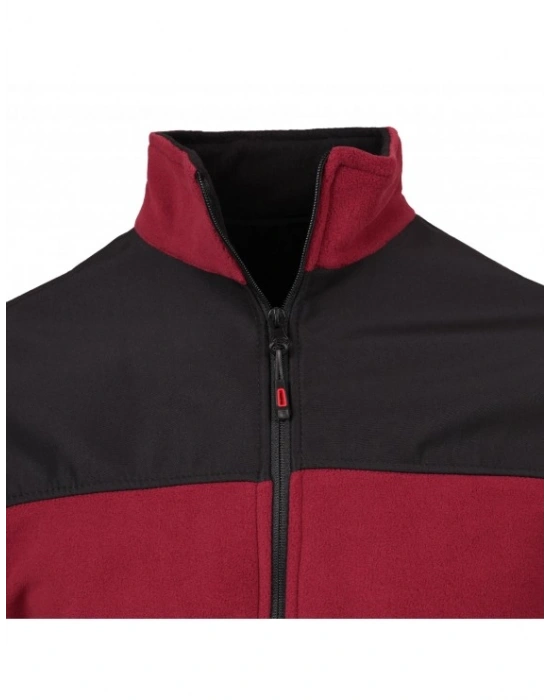 Vetra Softshell Polar Ceket - Bordo