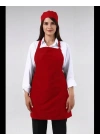 Boydan Önlük Kırmızı