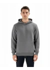 Kapüşonlu Sweatshirt Gri