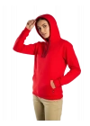 Kapüşonlu Sweatshirt Kırmızı