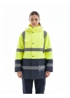 Alaska Hi-Vis Parka Neon Sarı - Lacivert
