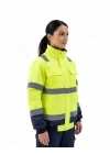 Alaska Hi-Vis 2 in 1 Mont Neon Sarı - Lacivert