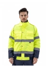 Alaska Hi-Vis 2 in 1 Mont Neon Sarı - Lacivert