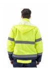 Alaska Hi-Vis 2 in 1 Mont Neon Sarı - Lacivert
