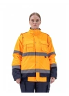 Alaska Hi-Vis 2 in 1 Mont Neon Turuncu-Lacivert