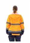 Alaska Hi-Vis 2 in 1 Mont Neon Turuncu-Lacivert