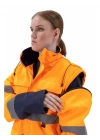 Alaska Hi-Vis 2 in 1 Mont Neon Turuncu-Lacivert