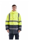 Alaska Hi-Vis Parka Neon Sarı - Lacivert