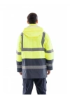 Alaska Hi-Vis Parka Neon Sarı - Lacivert