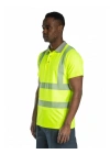 Alaska Hi-Vis Polo T-Shirt Neon Sarı