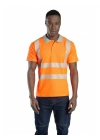 Alaska Hi-Vis Polo T-Shirt Neon Turuncu