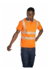 Alaska Hi-Vis Polo T-Shirt Neon Turuncu