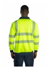Alaska Hi-Vis Yarım Fermuarlı Sweatshirt - Sarı