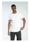 Elegans Basic Bisiklet Yaka T-Shirt Beyaz