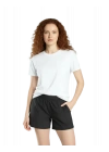 Elegans Basic Bisiklet Yaka T-Shirt Beyaz