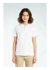 Elegans Polo Pike T-Shirt Beyaz