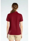 Elegans Polo Pike T-Shirt Bordo