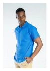 Elegans Polo Pike T-Shirt Saks Mavi