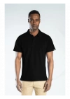 Elegans Polo Pike T-Shirt Siyah