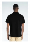 Elegans Polo Pike T-Shirt Siyah
