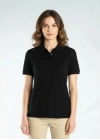 Elegans Polo Pike T-Shirt Siyah