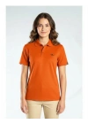 Elegans Polo Pike T-Shirt Turuncu
